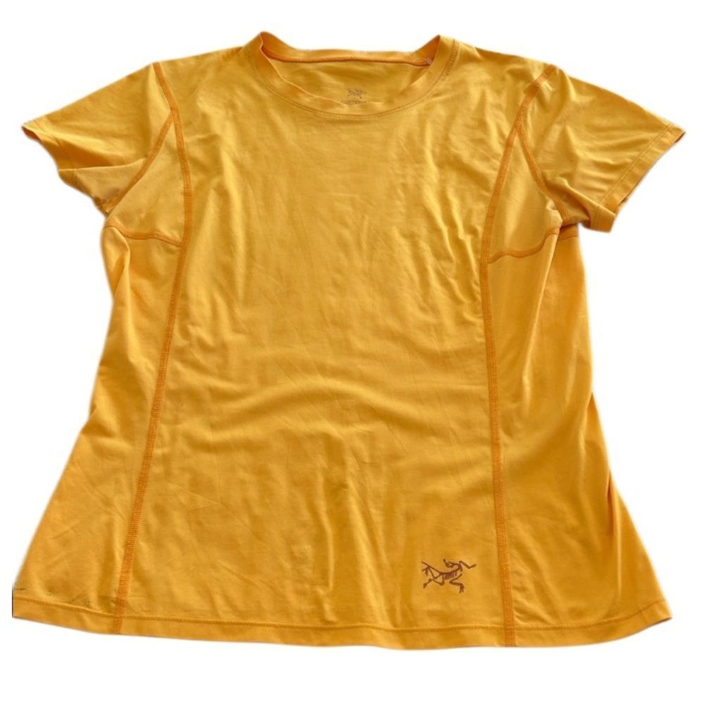 Arc'teryx motus Yellow-Orange Performance Tee